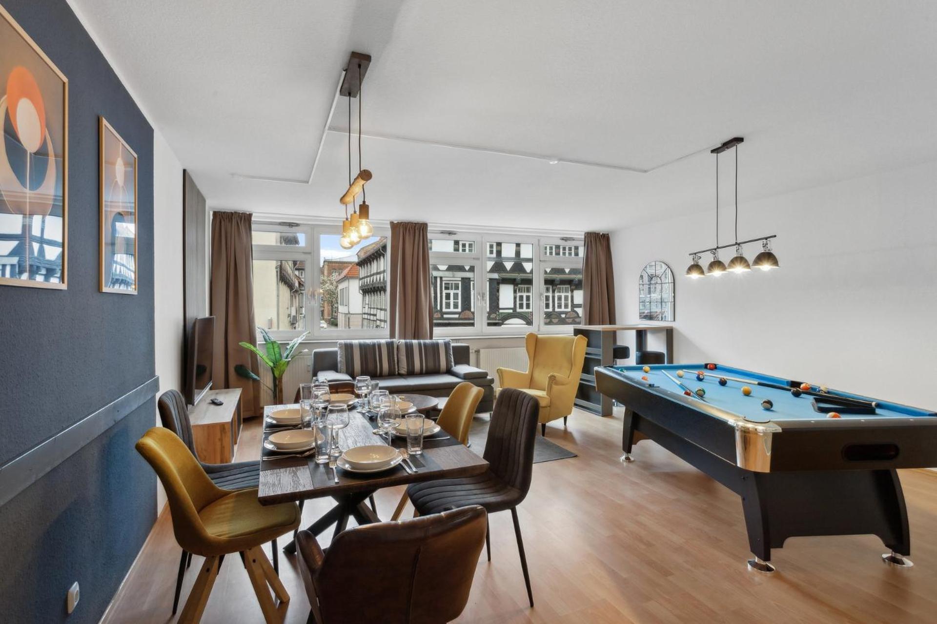 Charysma - Billard-Loft, Fussgaengerzone, Schlafzimmer Mit Smart-Tv, Parkplatz Hamelin Eksteriør bilde